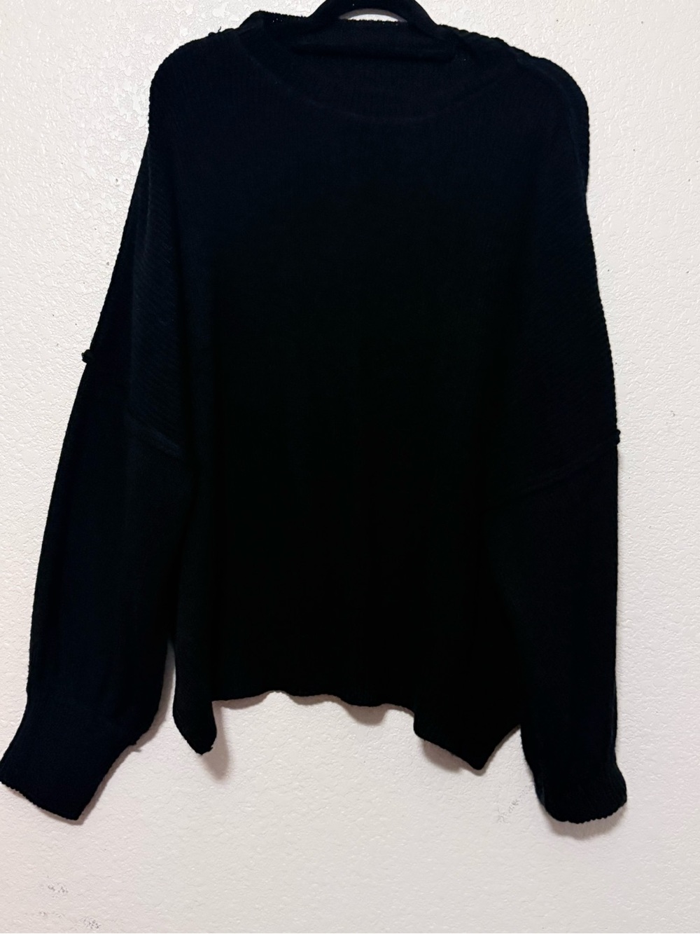 Black Women's Cozy Knit Sweater